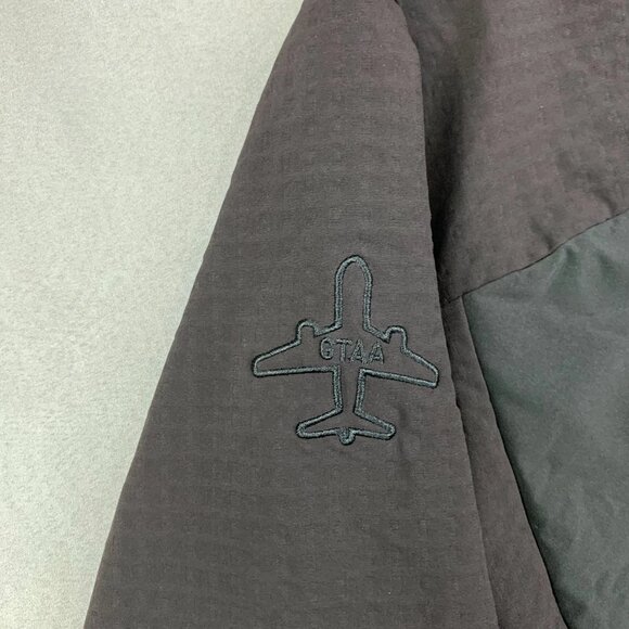 Patagonia Mens Winter Jacket Large Black Full Zip R2 TechFace Hoody Company Logo - Picture 9 of 16